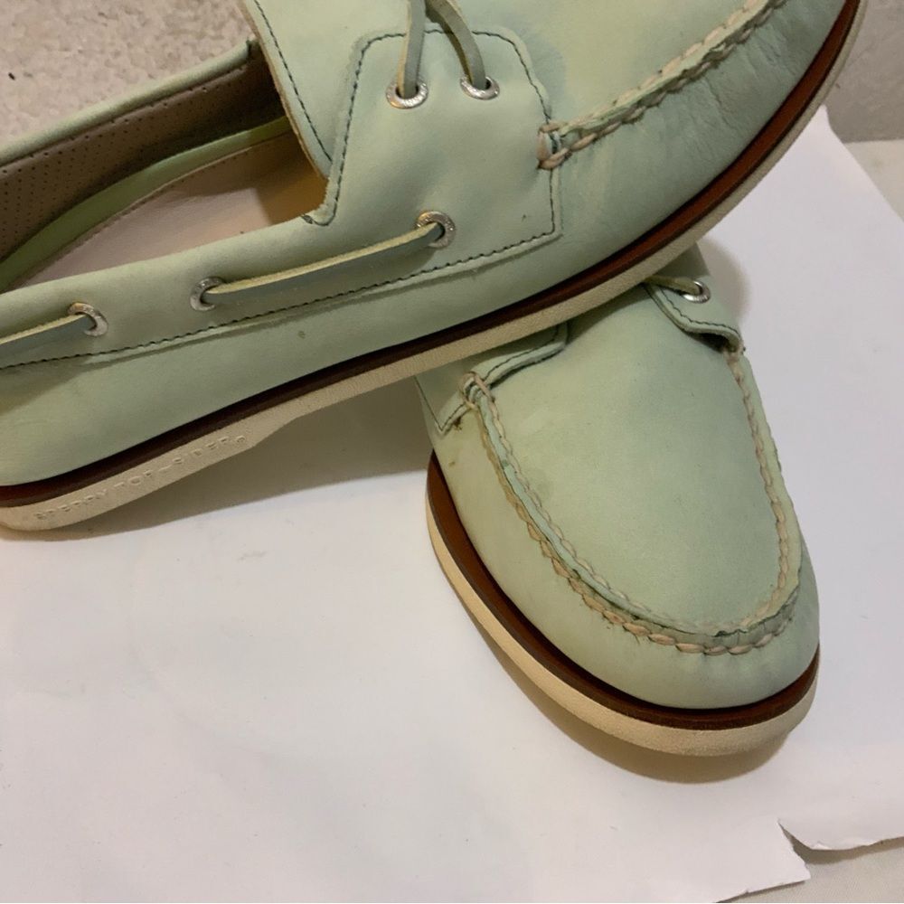 Sperry Top-Sider Gold Cup Authentic Original Boat Shoes Size 11 in green - Picture 5 of 11